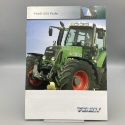 FENDT Prospekt Traktor 800 Vario