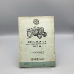STEYR Betriebsanleitung für Traktor T84