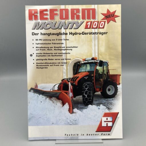REFORM Prospekt Traktor Mounty 100
