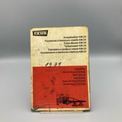 FAHR Ersatzteilliste Kreiselmäher KM22
