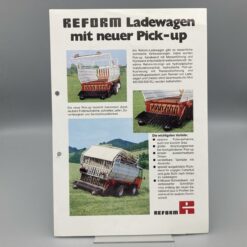 REFORM Prospekt Ladewagen mit Pick-up