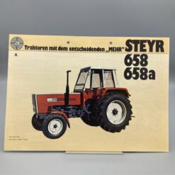 STEYR Prospekt Traktor 658/658a