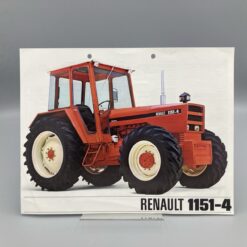 RENAULT Prospekt Traktor 1151-4