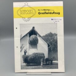 KIWA Prospekt Greiferaufzug
