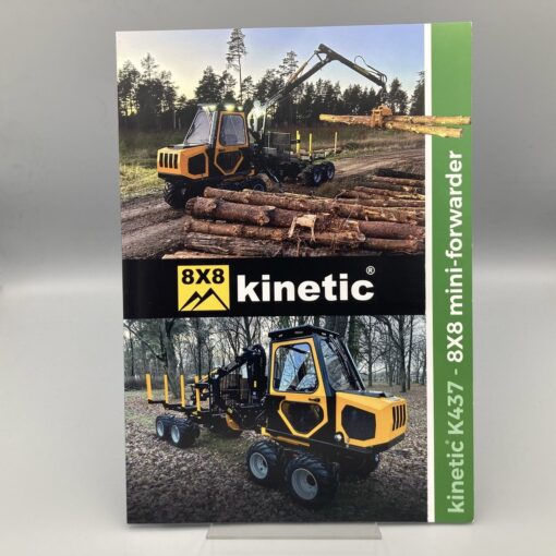 KINETIC Prospekt mini-Forwarder K437 8x8 (Englisch)