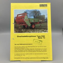 BERNHARD BRUNS Prospekt Einachsstalldungstreuer EAK