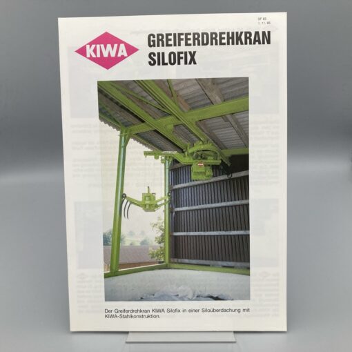 KIWA Prospekt Greiferdrehkran "SILOFIX"