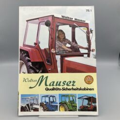MAUSER Prospekt Sicherheitskabinen CAB-303, CAB-606