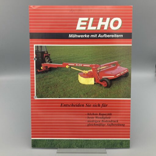 ELHO Prospekt Mähwerk