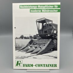 FC FARM-CONTAINER Prospekt Maispflücker