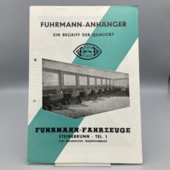 FUHRMANN Prospekt Anhänger