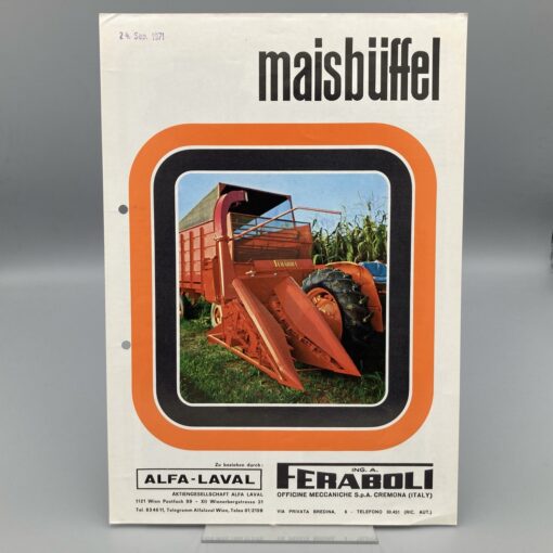 FERABOLI Prospekt Maisbüffel