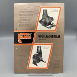 FANAL Prospekt Flügelradgebläse