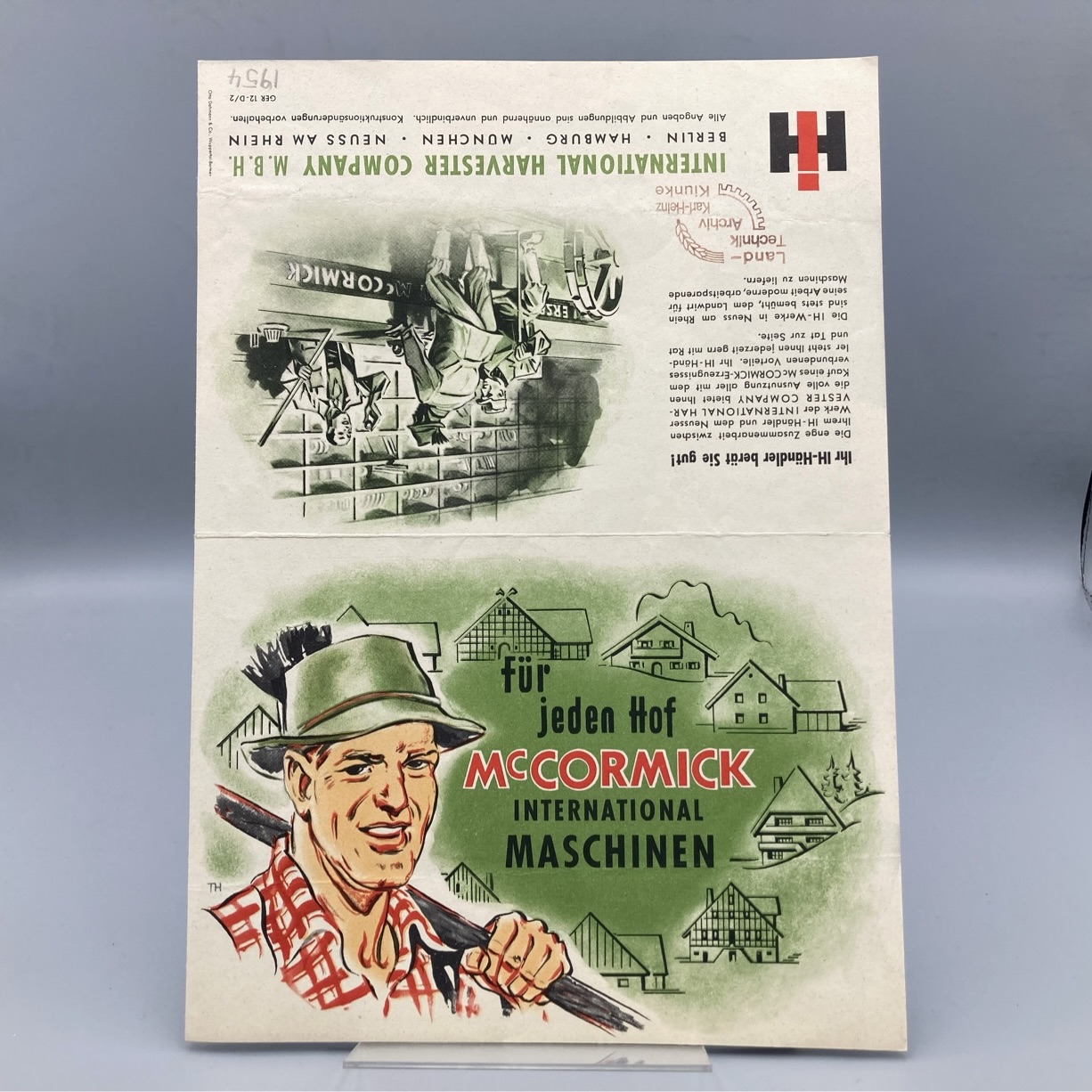 IHC McCormick Prospekt Verkaufsprogramm
