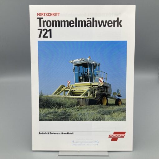 FORTSCHRITT Prospekt Trommelmähwerk 721