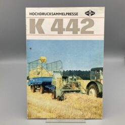 FORTSCHRITT Prospekt Hochdrucksammelpresse K442