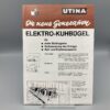 UTINA Prospekt Elektro-Kuhbügel