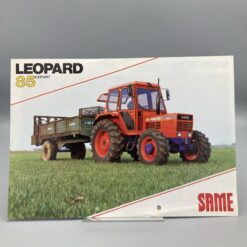 SAME Prospekt Schlepper Leopard 85 Export