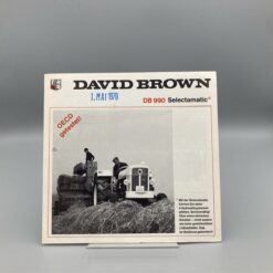 DAVID BROWN Prospekt Traktoren DB990 Selectamatic