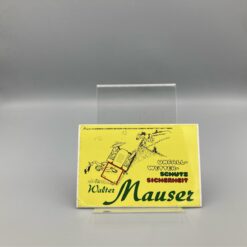MAUSER Aufkleber Unfall-Wetterschutz-Sicherheit
