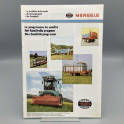 MENGELE Prospekt Qualitätsprogramm