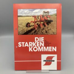 SAXONIA Prospekt Anbau-Drehpflüge