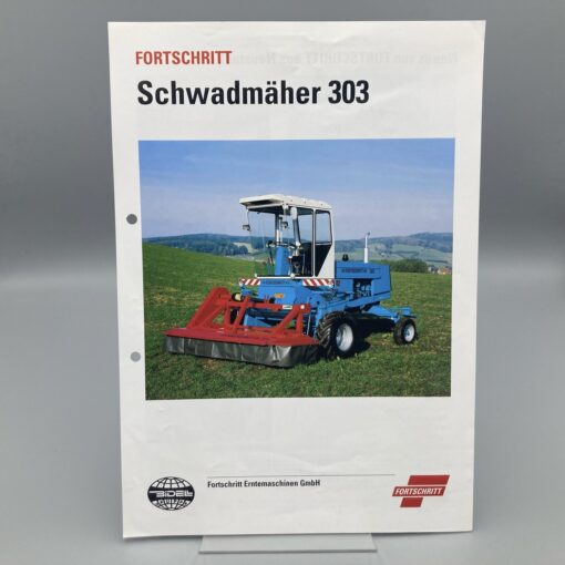 FORTSCHRITT Prospekt Schwadmäher 303