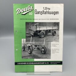 DEULA Prospekt Ganzstahlwagen