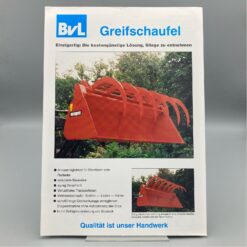 BVL Prospekt Greifschaufel