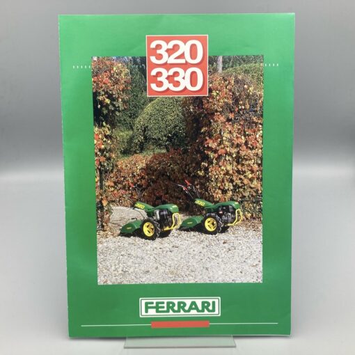 FERRARI Prospekt Einachs-Traktoren 320/330