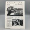 FRICKE Prospekt Frontzapfwelle für JOHN DEERE Traktoren