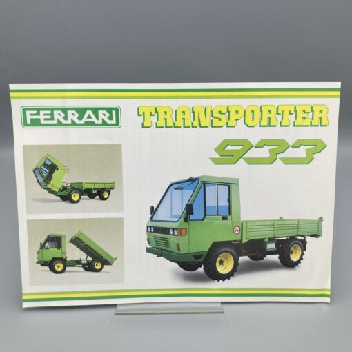 FERRARI Prospekt Transporter 933