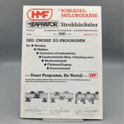 FISCHER Prospekt HMF-Schlegel-Mulchgeräte, ZAPPATOR Strohhäcksler