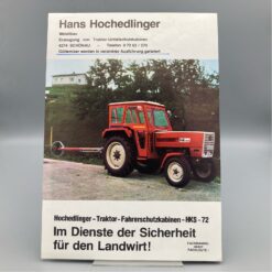 HOCHEDLINGER Prospekt Traktor Fahrerschutzkabinen u. Güllemixer