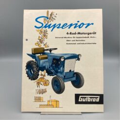 GUTBROD Prospekt Kleintraktor Superior 4-Rad-Motorgerät