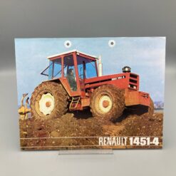 RENAULT Prospekt Traktor 1451-4