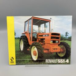 RENAULT Prospekt Traktor 551-4
