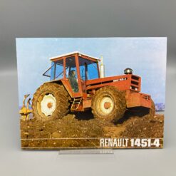 RENAULT Prospekt Traktor 1451-4