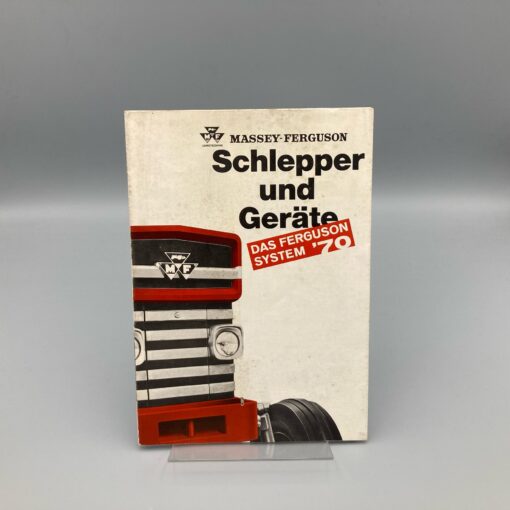 MASSEY-FERGUSON Prospekt Schlepper, Geräte, Mähdrescher, Erntemaschinen