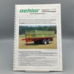 OEHLER Prospekt Tandem 3-Seitenkipper