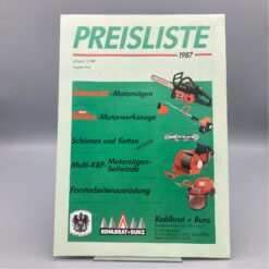 KOHLBRAT+BUNZ Prospekt Forsttechnik