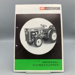 AGRIA Prospekt Kleinschlepper 4800