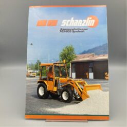SCHANZLIN Prospekt Kommunalschlepper