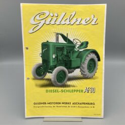 GÜLDNER Prospekt Diesel-Schlepper AF30