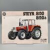 STEYR Prospekt Traktor 8120/8120a (ENGLISCH)