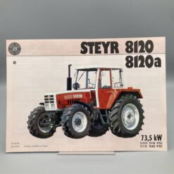 STEYR Prospekt Traktor 8120/8120a (ENGLISCH)