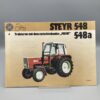 STEYR Prospekt Traktor 548/548a