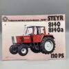STEYR Prospekt Traktor 8140/8140a