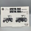 STEYR Prospekt Plantagen-Traktor 768/768dt FRUTTETO