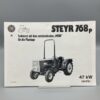 STEYR Prospekt Plantagen-Traktor 768p